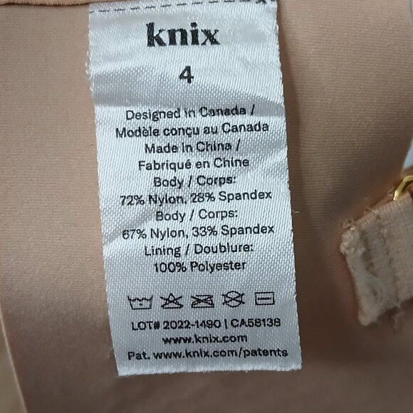 Knix WingWoman Contour Bra Beige/Tan Size 4-fits 32C,32D,34C,34D - Picture 7 of 8